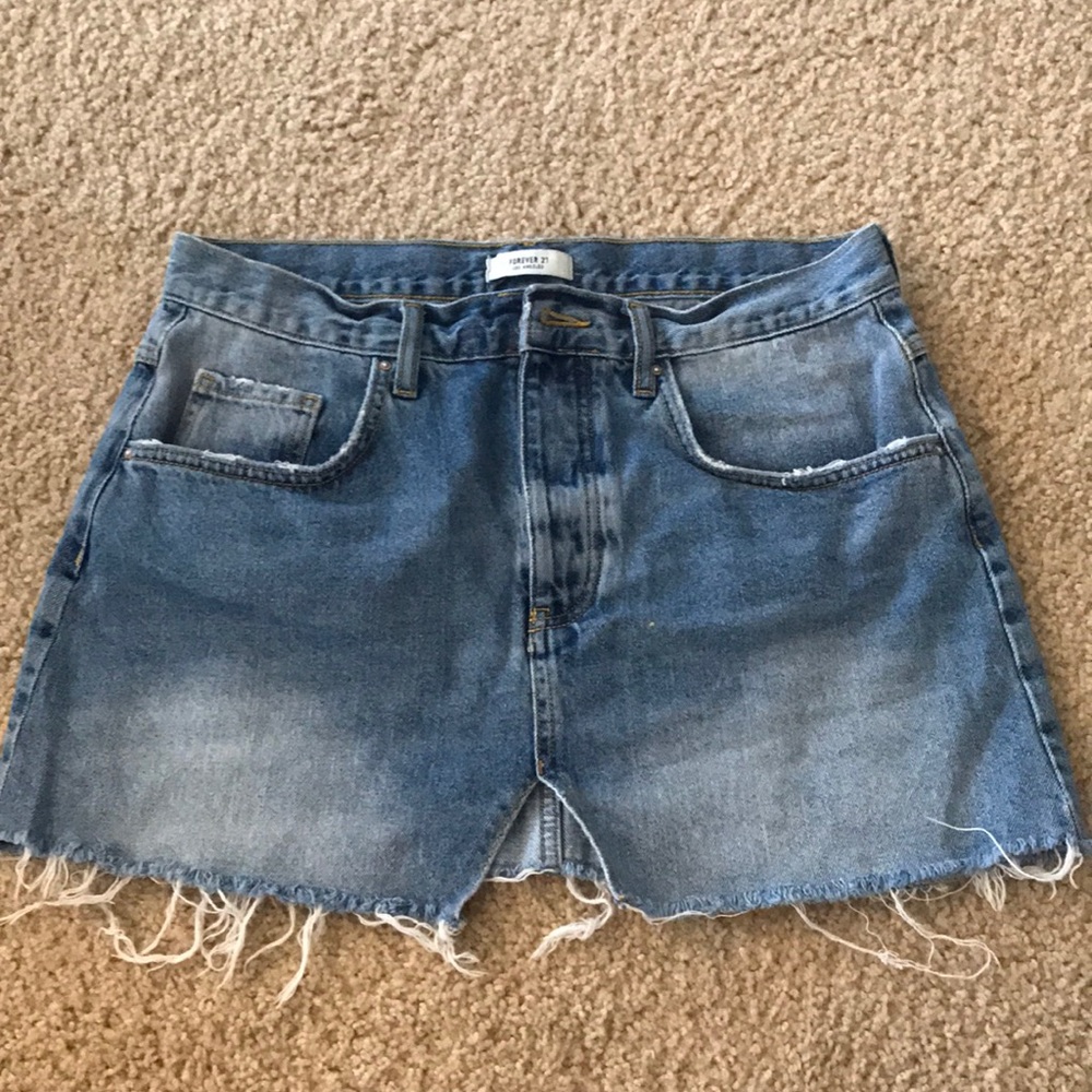 Jean skirt